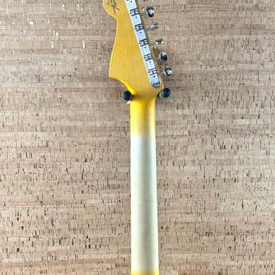 Fender Custom Shop '63 Jazzmaster Relic - Aged Champagne Sparkle w/ Matching Headstock image 10