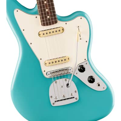 Fender Player II Jaguar RW Aquatone Blue - Electric Guitar image 3