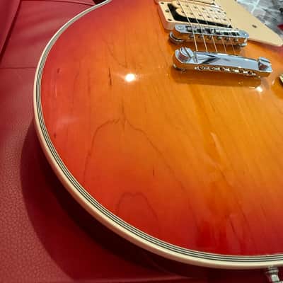 Gibson Ace Frehley budokan les Paul custom KISS 2012 sunburst heritage cherry burst image 3