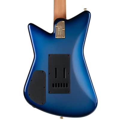 ERNIE BALL MUSIC MAN MARIPOSA - GALAXY PEARL WITH CASE image 3