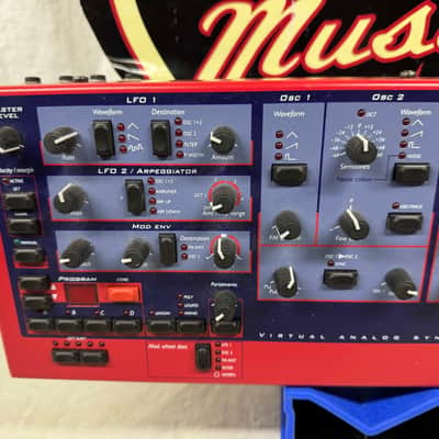 Clavia Nord Rack v1 Synthesizer Module with 12-Voice Expansion image 3