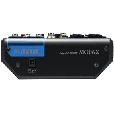 Yamaha MG06X 6-Channel Compact SPX Phantom Power Built-In Digital Effects Mixer image 4