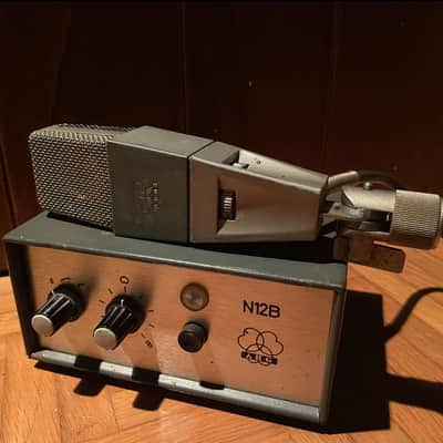 AKG C 12 A Multipattern Large Diaphragm Tube Condenser Microphone 1960s - Nickel image 1