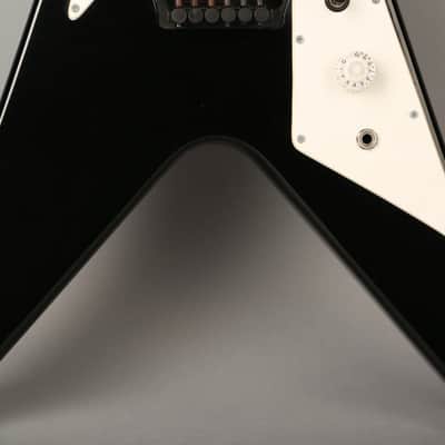 Epiphone Flying V Floyd Rose - 1989 Korea - MIK - Black Metallic w/HSC image 4
