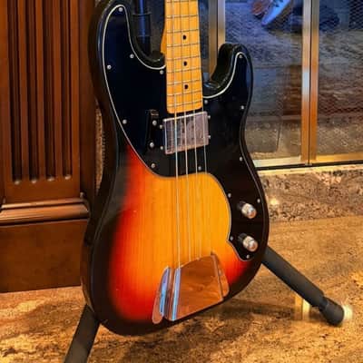 Fender Telecaster Bass with Maple Fretboard-1978-Sunburst image 1