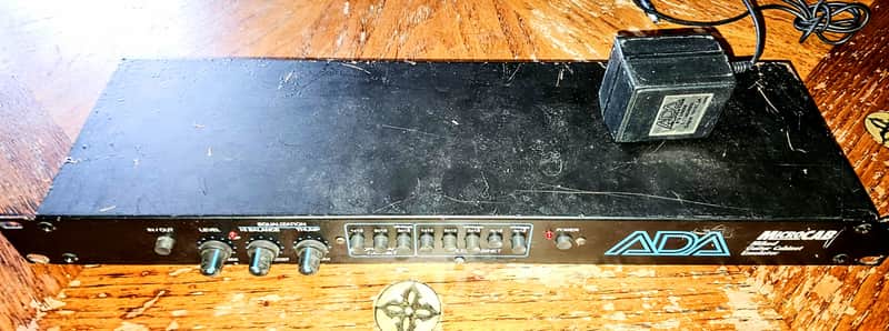 A/DA Microcab Cabinet Emulation Rackmount Effect unit with proper power supply, rack mount bolts and washers. image 1
