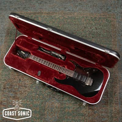 2007 Ibanez J.Craft Prestige RG2550E-GK Made in Japan, Fujigen, Galaxy Black, w/hard case image 16