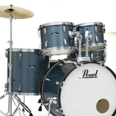 Pearl RS525SCC RoadShow Series 5-Piece Kit W/ Hardware & Cymbals-#31 Jet Black image 3