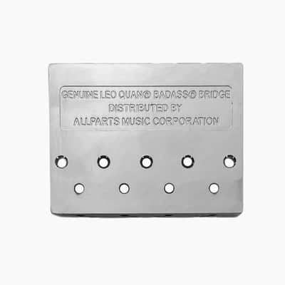 Leo Quan® Badass II™ 4-String Bass Bridge-Chrome image 16