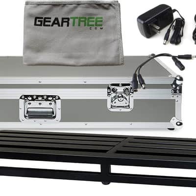 Pedaltrain PT-TER-TCW TERRA Pedalboard with Wheeled Tour Case w/ Geartree Cloth and Power Supply image 1