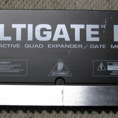 Behringer Multigate Pro XR4400 4-Channel Expander Gate 2010s image 3