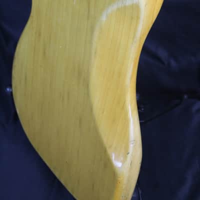 1975 Vintage Fender Precision Bass Guitar Fretless w/ Natural Finish & HSC image 11