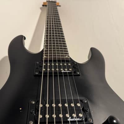 Jackson JS Series JS22-7 DKA HT Dinky Archtop with Amaranth Fretboard 2019 - Present - Satin Black image 3