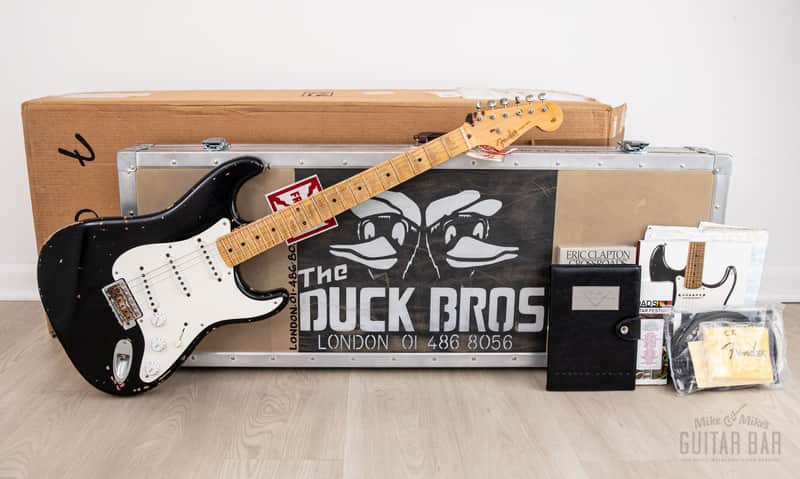 2006 Fender Masterbuilt Chris Fleming Eric Clapton Blackie Tribute Mint w/ Duck Bros Case, Tags, Receipt image 1