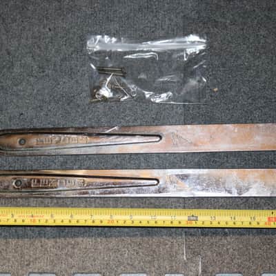 Vintage 1960s Blackface Fender Tilt Back Amp Legs - Super Reverb image 6