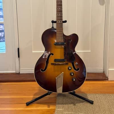 Hofner President 1950s - Sunburst image 2