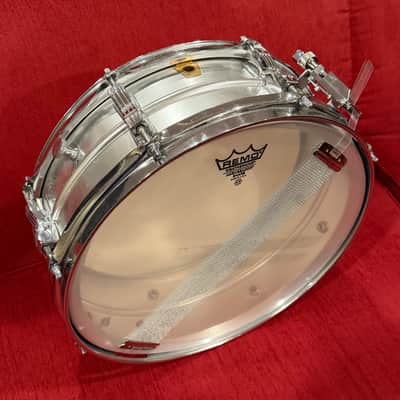 1969 Ludwig No. 404 Acrolite 5x14" Snare Drum with Keystone Badge image 6