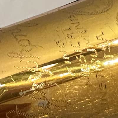 King 5B Symphony Tenor Trombone w F Attachment 1979 - Lacquer Large Bore image 7