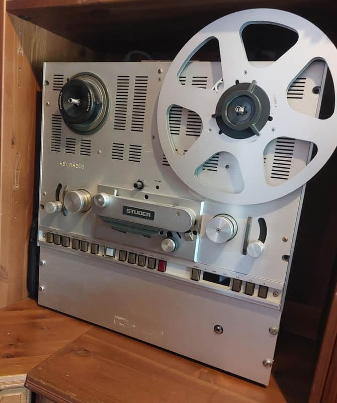 Studer B67 Mk2 80s Reel to Reel 1/4 inch 2track Master Tape Machine Recorder image 1