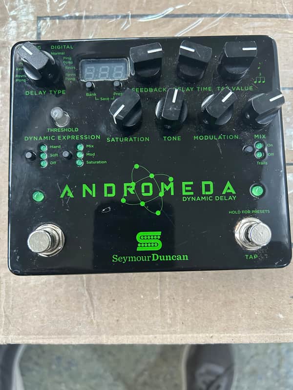 Seymour Duncan Andromeda Dynamic Digital Delay 2010s - Black image 1