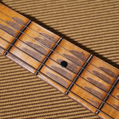Fender Custom Shop 1958 telecaster LTD Heavy Relic Chocolate 3 Tonesunburst image 15