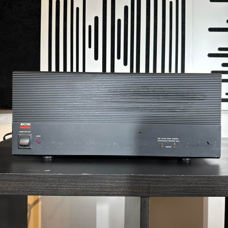 Adcom GFA-555 High Current Power Amplifier - Tested Working - USA