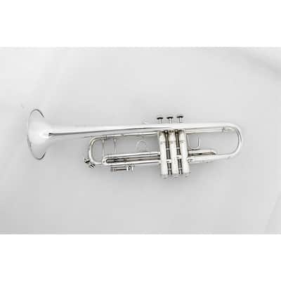 Bach 180S Stradivarius 37 Bell Series Professional Bb Trumpet Regular Silver Yellow Brass Bell image 2