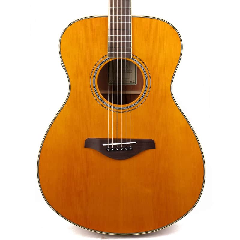 Yamaha FS-TA Transacoustic Vintage Tint Acoustic Guitar image 1