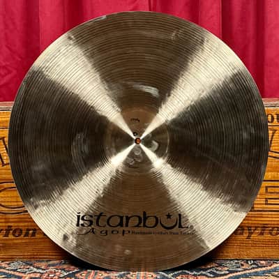 20" Istanbul Agop Traditional Dark Crash Cymbal 1740g *Video Demo* image 5