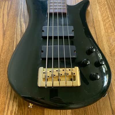 Spector NS 5CR Mid-1999 Black Transparent/Gold image 3