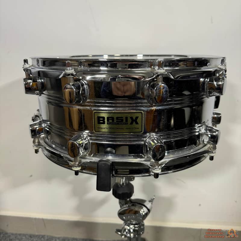 Basix 14x6,5 Steel Snare Drum image 1