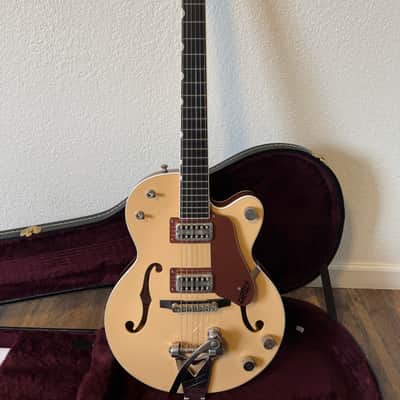 Gretsch G6112TCB-JR Center Block Jr. 2016 - 2018 - 2-Tone Jaguar Tan / Copper Metallic image 1