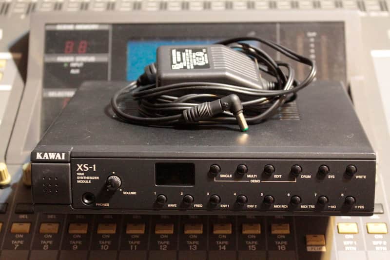 Kawai XS-1 Synthesizer Sound Module Multi Timbral MIDI Synth Performance Drum Pattern Machine image 1
