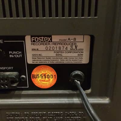 Fostex A8 Tape Machine with Remote | Reverb