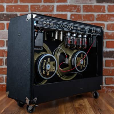 Fender 90's Twin Reissue - "The Evil Twin" 1994 Black - Recased image 5