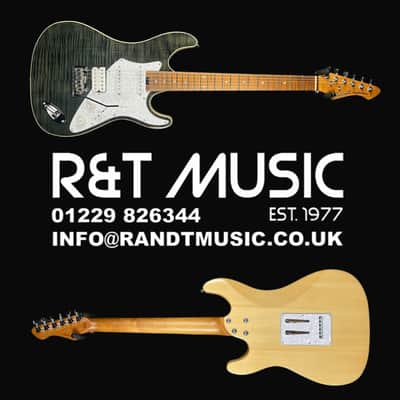 Aria Pro II Hot Rod Collection 714-MK2 Fullerton Black Diamond Electric Guitar image 8