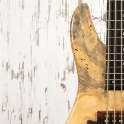 Manghini M3 6-String Bass - Buckeye Burl Top image 9