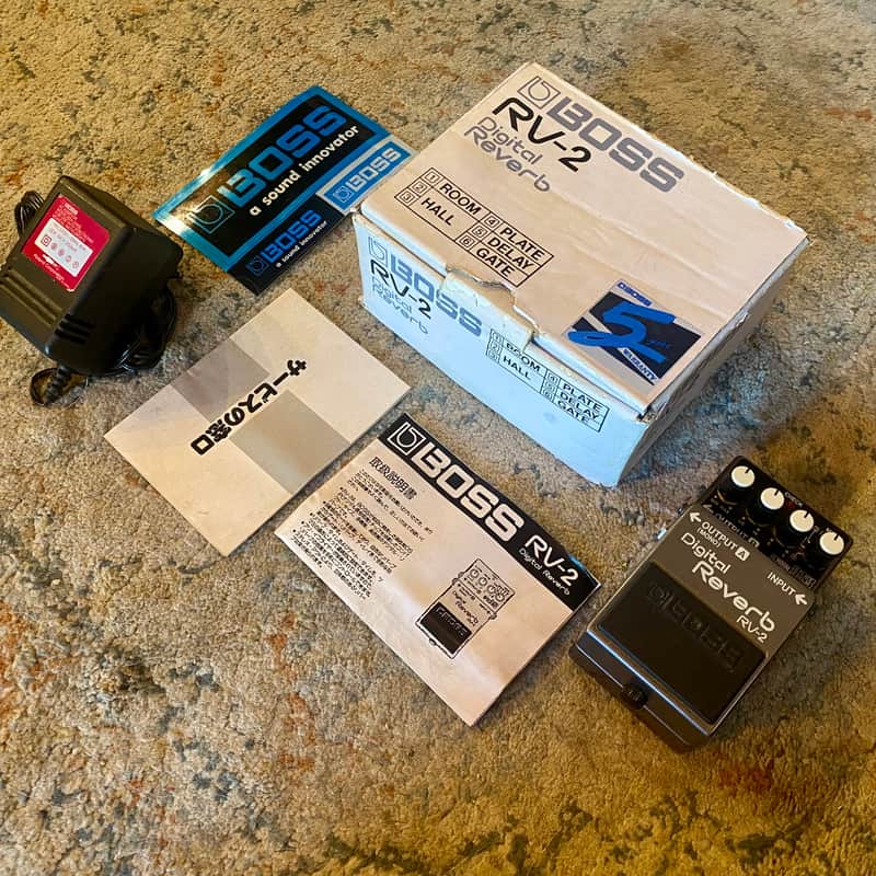 Boss RV-2 Digital Reverb MADE IN JAPAN - FIRST YEAR - Near MINT 1987 image 1