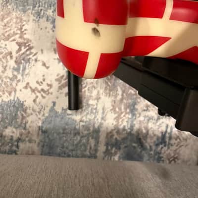 EVH 5150 Striped Series (with OHSC) 2017 - Present - Red/Black/White image 8