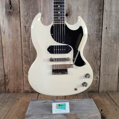 Gibson SG Junior 1965 519 Made in 1965 w/ Original Case Excellent - Polaris White image 1