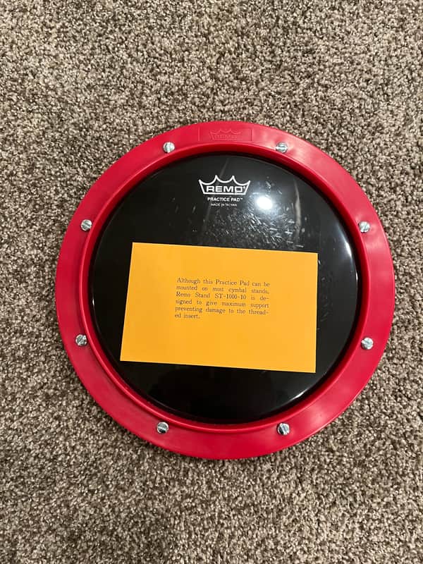 Remo Practice Pad - Tunable Ambassador Coated Drum Head 8" 2010s - Gray image 1