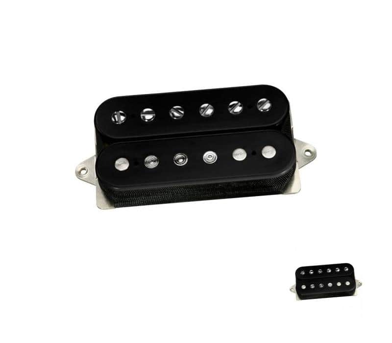 DiMarzio DP290 Fortitude Bridge Humbucker Black with chrome poles - NEW image 1