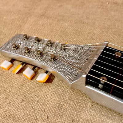 ~1955 Aloha Cast Aluminum 8 String Lap Steel Guitar image 11