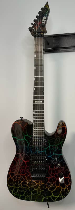 ESP LTD Eclipse '87 - Rainbow Crackle image 1