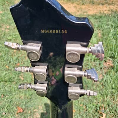 Hagstrom SUSWE-BLK Super Swede 2010s - Gloss Black image 4