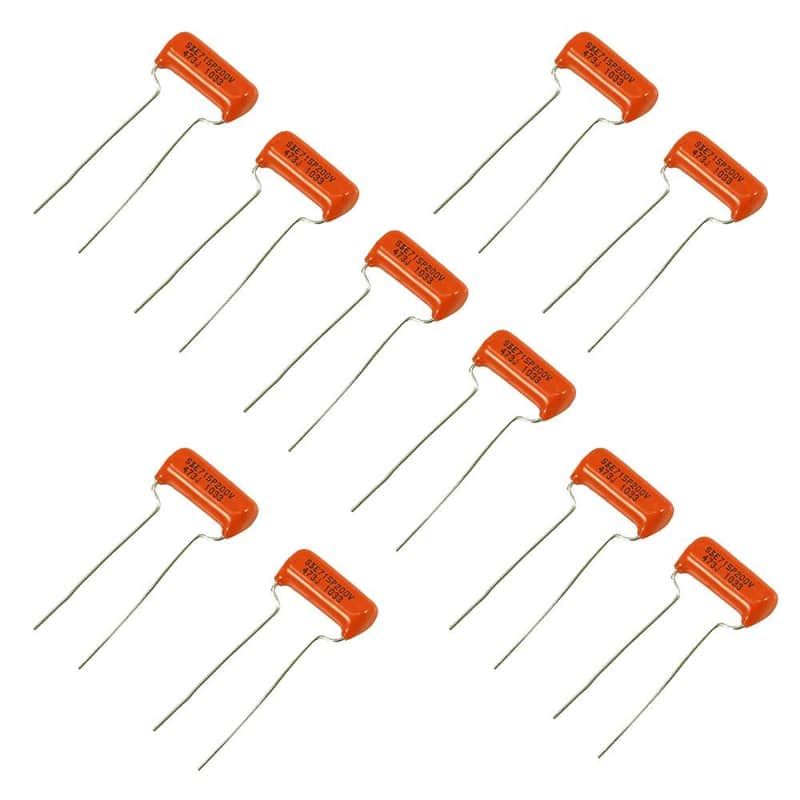 Sprague Orange Drop 715P Series Capacitor .047 uF 200v (Bulk Lot of 10) image 1