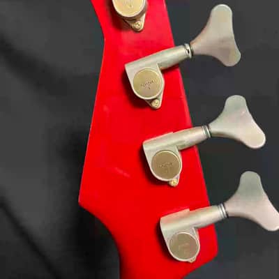 Fernandes FRB-55 MIJ 32" Medium Scale - Red Revolver Bass image 12