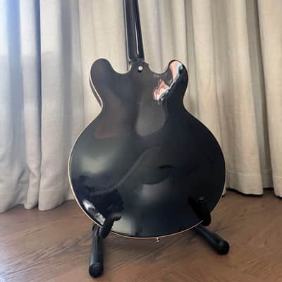 Gibson Memphis ES-335 Dot Graphite Metallic 2019 USA Modified w/ Burstbuckers, Locking Grovers, COA & Case image 2