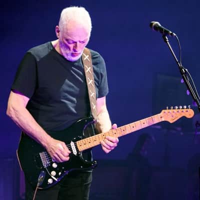 2026 Elite® Stratocaster Gilmour Style Guitar Turbo w/ MOD Black Classic Strat SSS LTD image 4