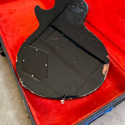 Greco EGB-850 Les paul singlecut custom Bass c 1980’s -1990 Black beauty original vintage MIJ Japan fujigen image 11